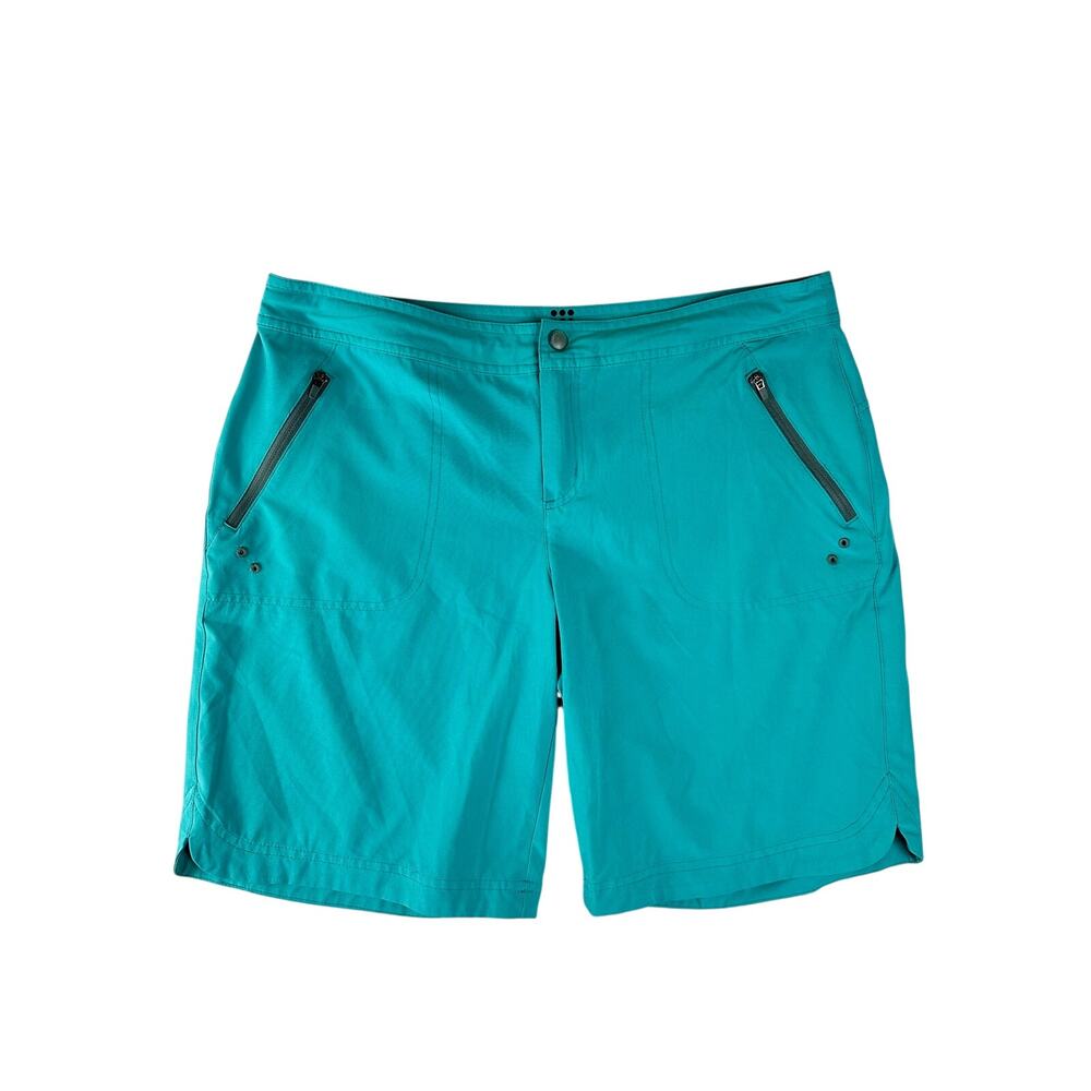 Title Nine Outdoor Athletic shorts Aqua Blue shorts womens 10